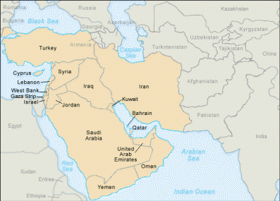 Middle East Map