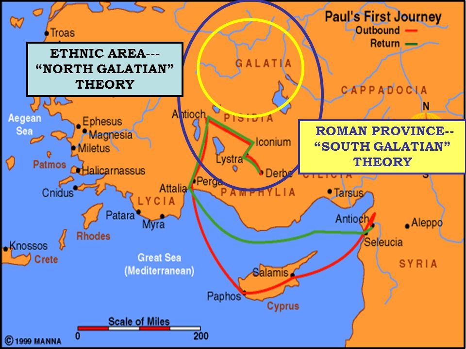 Galatia: North or South?